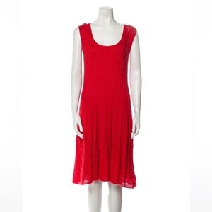 M by Missoni Red Knit Dress
